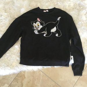 Lazy Oaf Little Sunny Bite Figaro sweatshirt OS
